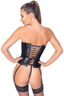 Vinyl Corsage black XL