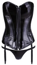 Vinyl Corsage black S