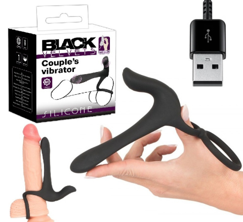 Wibrator dla par Black Velvets Wibrator dla par Black Velvets