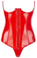 Gorset winylowy Carmen XS Black Level