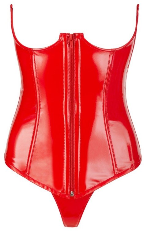 Gorset winylowy Carmen XS Black Level