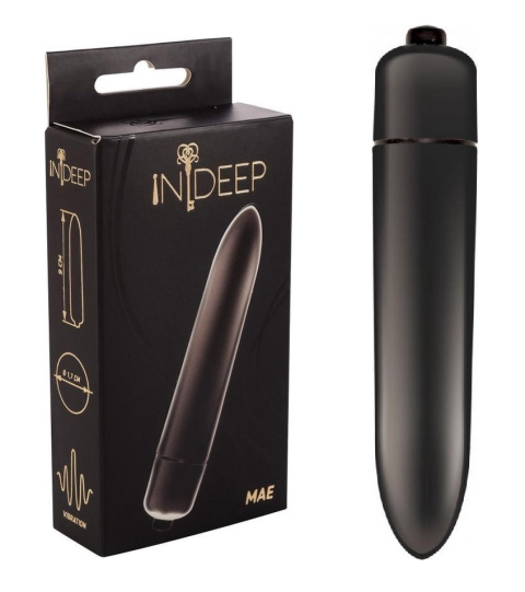 Wibrator-Vibrobullet Indeep Mae Black Wibrator-Vibrobullet Indeep Mae Black