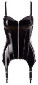 Winylowy gorset Anita XXL Black Level