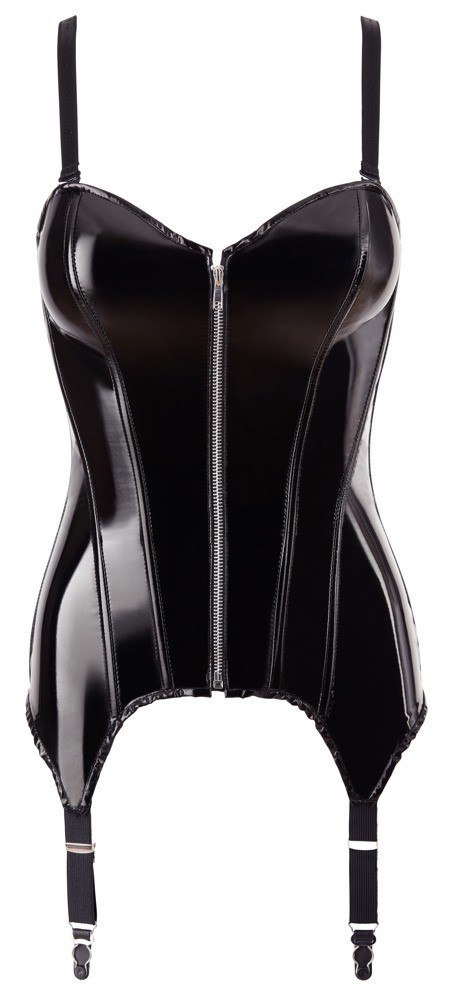 Winylowy gorset Anita XXL Black Level Winylowy gorset Anita XXL Black Level