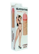 PRZEDŁUŻKA NA PENISA DUŻA GRUBA NAKŁADKA POSZERZA STYMULATOR-GLADIATOR-6,5""""