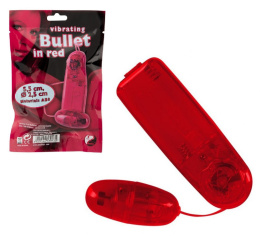 WIBRATOR-VIBR. BULLET RED