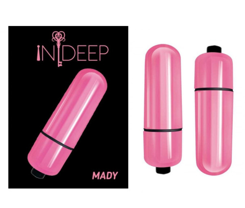 WIBRATOR-VIBROBULLET INDEEP MADY PINK WIBRATOR-VIBROBULLET INDEEP MADY PINK