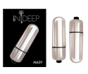 WIBRATOR-VIBROBULLET INDEEP MADY SILVER