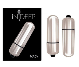 WIBRATOR-VIBROBULLET INDEEP MADY SILVER