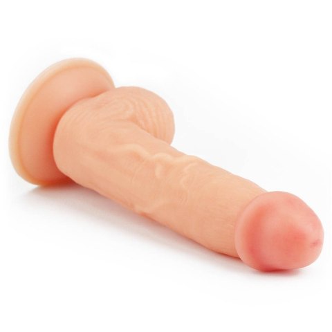 DILDO Z PRZYSSAWKĄ REALISTYCZNE ŻYŁY JĄDRA 20 CM