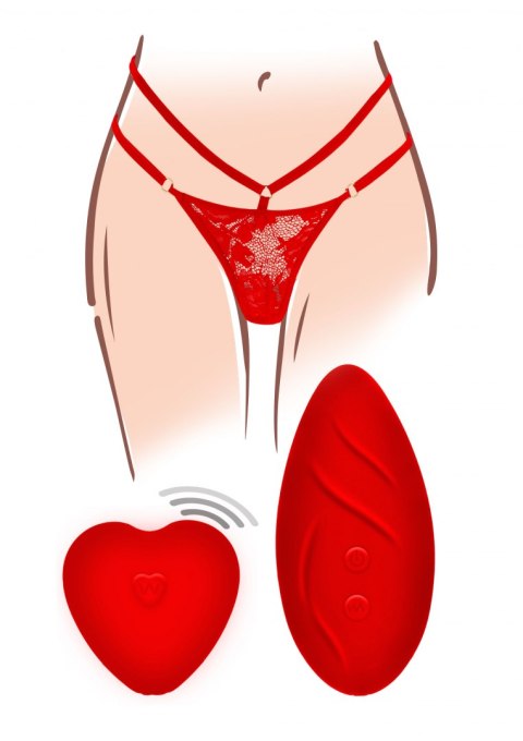 DIVINE PANTY VIBE RED DIVINE PANTY VIBE RED