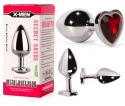 KOREK ANALNY STALOWY DO ANUSA ZGRABNY ANAL PLUG L