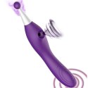 3 IN 1 clitoris suction vibration stick PURPLE