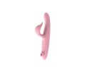 3 IN 1 THRUSTING VIBRATOR PINK