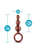 ANAL ADVENTURES MATRIX BEADED LOOP PLUG COPPER