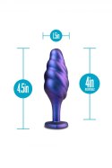 ANAL ADVENTURES MATRIX BUMPED BLING PLUG SAPPHIRE