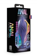 ANAL ADVENTURES MATRIX SWIRLING BLING PLUG SAPPHIRE