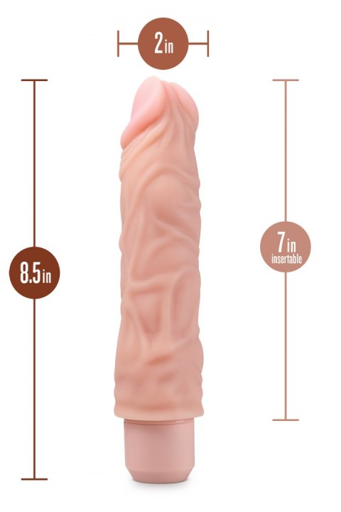 DR. SKIN SILICONE DR. DAVID 8 INCH VIBRATING DILDO BEIGE DR. SKIN SILICONE DR. DAVID 8 INCH VIBRATING DILDO BEIGE