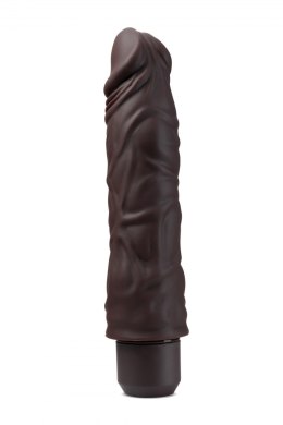 DR. SKIN SILICONE DR. DAVID 8 INCH VIBRATING DILDO BROWN
