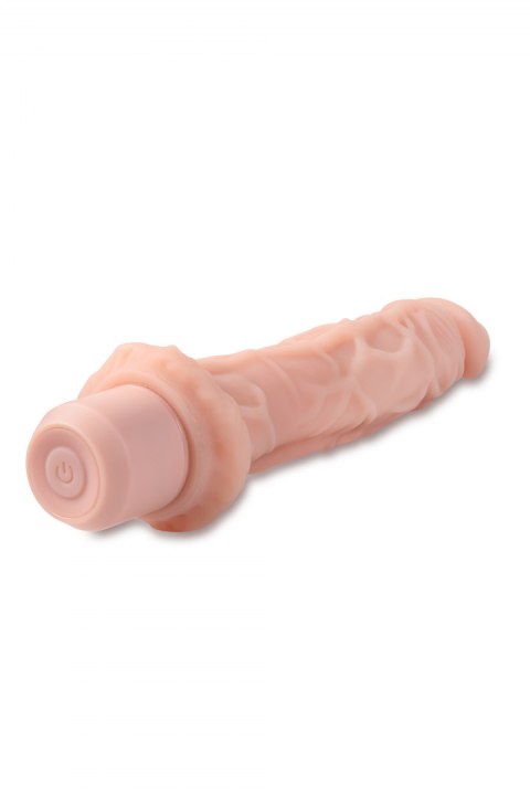 DR. SKIN SILICONE DR. RICHARD 9 INCH VIBRATING DILDO BEIGE DR. SKIN SILICONE DR. RICHARD 9 INCH VIBRATING DILDO BEIGE