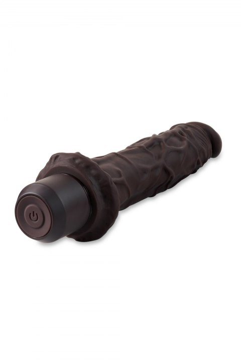 DR. SKIN SILICONE DR. RICHARD 9 INCH VIBRATING DILDO BROWN DR. SKIN SILICONE DR. RICHARD 9 INCH VIBRATING DILDO BROWN