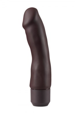 DR. SKIN SILICONE - DR. STEVE 7 INCH VIBRATING DILDO BROWN
