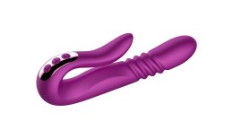 DELUXE TWIRLING VIBRATING THRUSTER PURPLE
