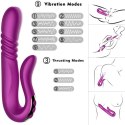 DELUXE TWIRLING VIBRATING THRUSTER PURPLE