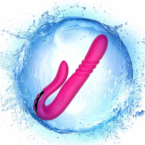 Deluxe Twirling Vibrating Thruster RED Deluxe Twirling Vibrating Thruster RED