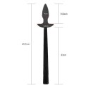 SILIKONOWY KOREK ANALNY KOŃSKI OGON 10,8CM ANAL