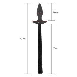 SILIKONOWY KOREK ANALNY KOŃSKI OGON 10,8CM ANAL