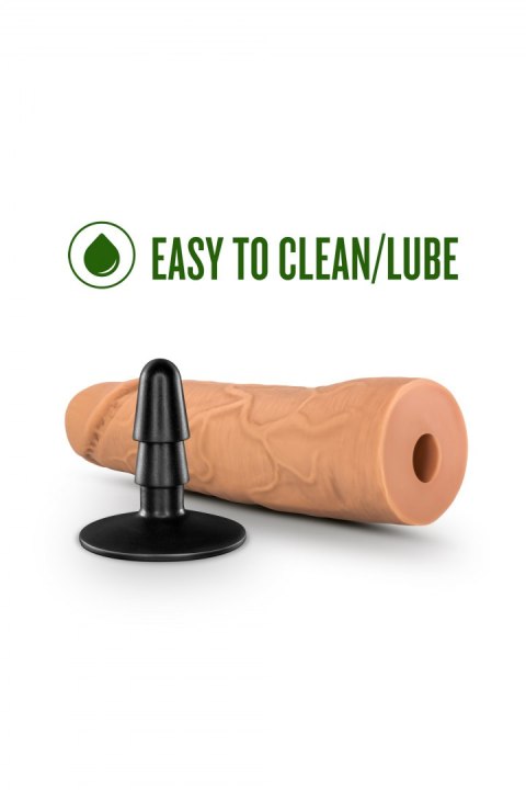 LOCK ON DYNAMITE 7 INCH DILDO WITH SUCTION CUP ADAPTER MOCHA LOCK ON DYNAMITE 7 INCH DILDO WITH SUCTION CUP ADAPTER MOCHA