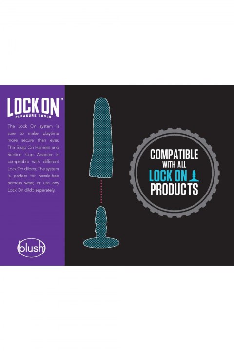 LOCK ON DYNAMITE 7 INCH DILDO WITH SUCTION CUP ADAPTER MOCHA LOCK ON DYNAMITE 7 INCH DILDO WITH SUCTION CUP ADAPTER MOCHA
