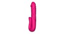 REALISTIC TONGUE STIMULATING DILDO VIBRATOR