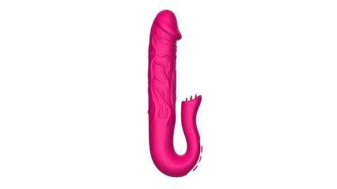 REALISTIC TONGUE STIMULATING DILDO VIBRATOR REALISTIC TONGUE STIMULATING DILDO VIBRATOR