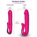 REALISTIC TONGUE STIMULATING DILDO VIBRATOR