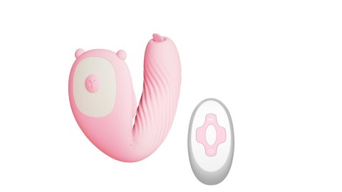 REMOTE WEARABLE TONGUE LICKING VIBRATOR REMOTE WEARABLE TONGUE LICKING VIBRATOR