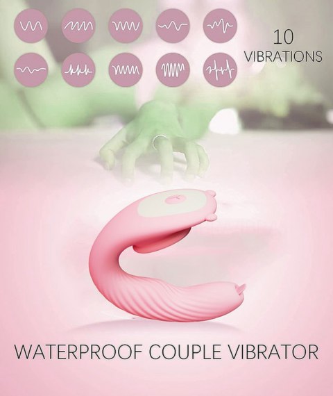 REMOTE WEARABLE TONGUE LICKING VIBRATOR REMOTE WEARABLE TONGUE LICKING VIBRATOR
