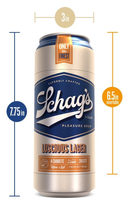 SCHAG'S LUSCIOUS LAGER FROSTED SCHAG'S LUSCIOUS LAGER FROSTED