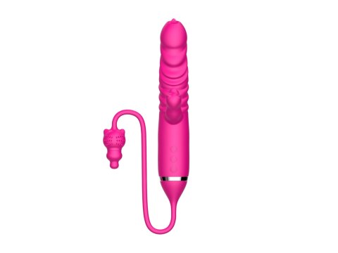 Tongue licking Triple Stimulation Thrusting Vibrator Tongue licking Triple Stimulation Thrusting Vibrator