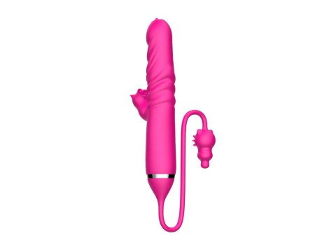 Tongue licking Triple Stimulation Thrusting Vibrator Tongue licking Triple Stimulation Thrusting Vibrator