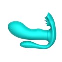 TONGUE TRIPLE STIMULATOR GREEN