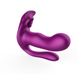 TONGUE TRIPLE STIMULATOR PURPLE