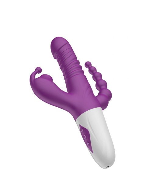 Triple Stimulation Thrusting Vibrator Triple Stimulation Thrusting Vibrator