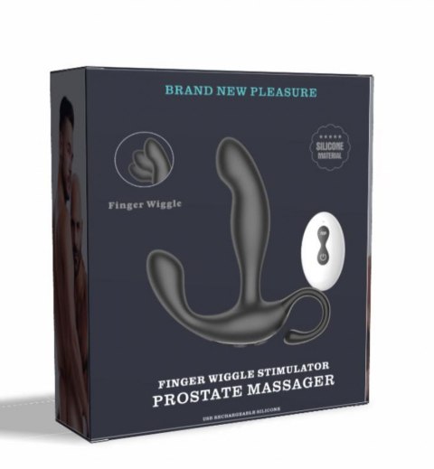 FINGER WIGGLE PROSTATE MASSAGER WITH REMOTE FINGER WIGGLE PROSTATE MASSAGER WITH REMOTE
