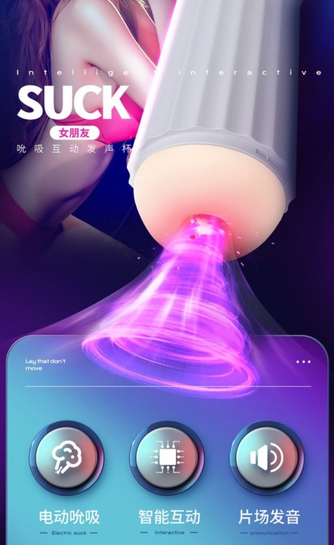 INTERACTIVE VOICE 9 VIBRATION SPEEDS 9 SUCKING SPEEDS AUTOMATIC INTERACTIVE VOICE 9 VIBRATION SPEEDS 9 SUCKING SPEEDS AUTOMATIC