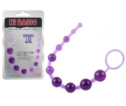 ŻELOWE KULKI ANALNE 10 KULEK DŁUGIE KORALIKI ANAL