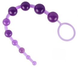 ŻELOWE KULKI ANALNE 10 KULEK DŁUGIE KORALIKI ANAL