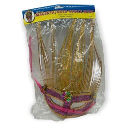 MASKA-VENICE MASK PINK