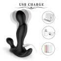 PROSTATE TWISTER RECHARGEABLE PROSTATE STIMULATOR BLACK